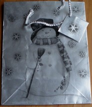 Frosty The Snowman Giftbag - New With Tag - SMALL/MEDIUM Size - Great Quality - £3.20 GBP