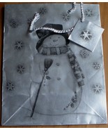 Frosty the Snowman Giftbag - NEW WITH TAG - SMALL/MEDIUM SIZE - GREAT QU... - $3.95