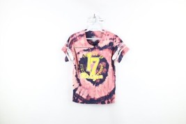 Retro Womens 14/16 Acid Wash University of Michigan Football Jersey T-Shirt - £23.64 GBP