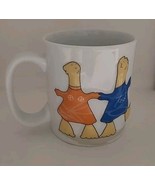 Athens 2004 Olympics Coffee Mug w/Mascots Athena &amp; Phevos AθHNA 2004 Aohna - $23.57 CAD