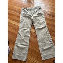 1978 vtg Lands&#39; End classic straight leg khakis 12 cotton/polyester Time... - $8.06
