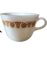 CORNING BUTTERFLY GOLD 1pc FLAT CUP TEA/COFFEE 8oz PRISTINE MINT VINTAGE - $253.30 MXN