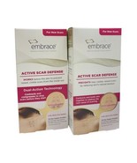 (2) Embrace Active Scar Defense - New Scars Silicone Sheets 2.4 Inch (Pink) - $2,085.00 MXN