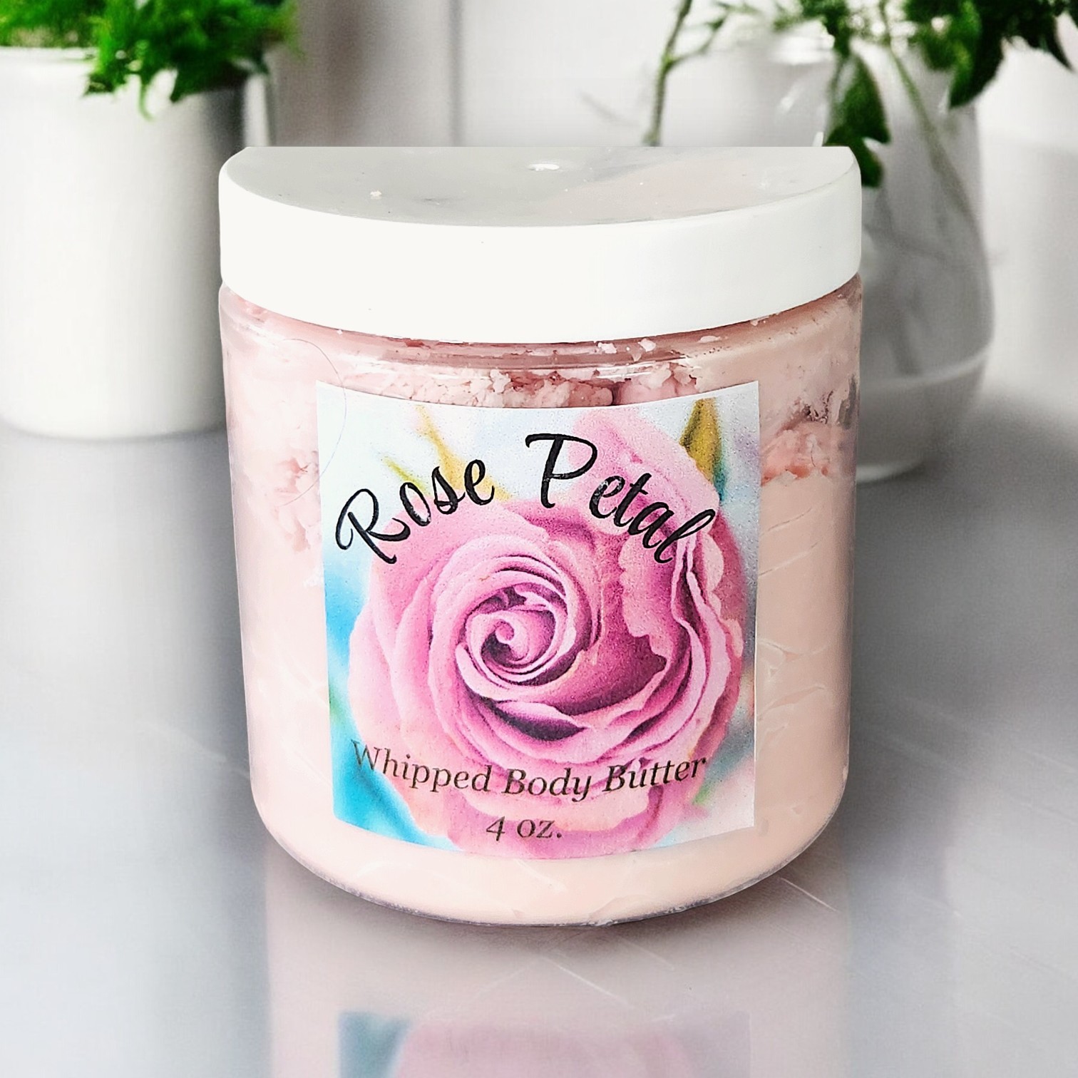 Rose Petal Whipped Body Butter - $12.00