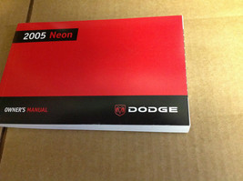 2005 DODGE NEON Factory Owners Manual Booklet Glove Box Mopar OEM Dodge 2005 x - £23.65 GBP
