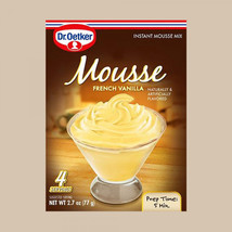 Dr. Oetker French Vanilla Mousse -77g - $3.99