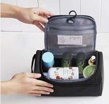 Waterproof Toiletry Bag Travel Case Dopp Kit Organizer Hanging Hook Handle NEW - £8.40 GBP