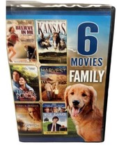 Kansas Harvest Wide Awake Go with Me 6 Family Movie Collection on 2 DVDs - $5.06