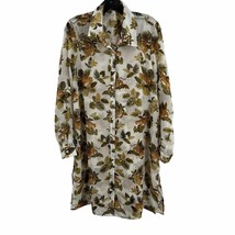Live 4 Truth Sheer Tropical Tiger Print Tunic Size Large - £14.34 GBP
