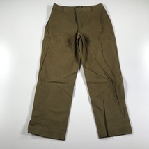 Banana Republic Pants Womens 8 Olive Green Cotton Stretch Outdoor Hiking - £14.09 GBP