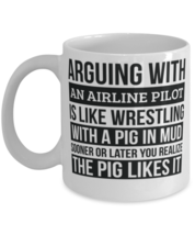 Air traffic controller Mug, Like Arguing With A Pig in Mud Air traffic  - £11.95 GBP