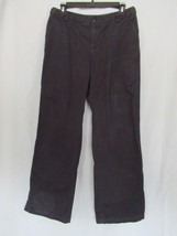 Charter Club pants Allison fit Size 10P black boot cut inseam 30&quot; - $15.63