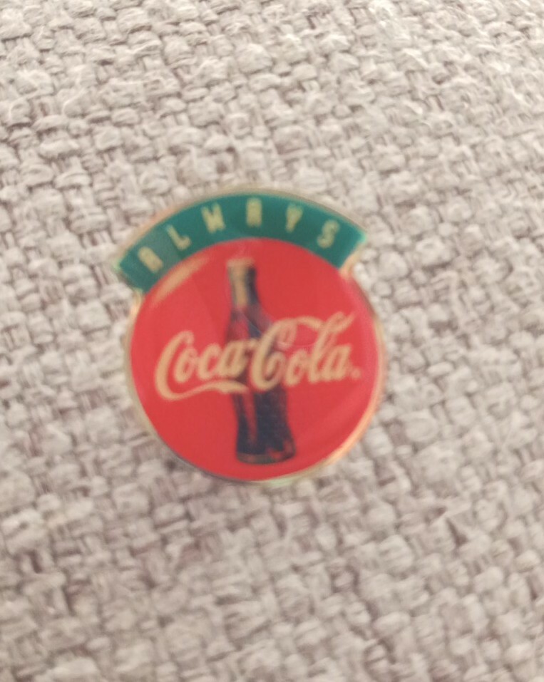 Vintage Coca-Cola Lapel/Hat Pin  -    Always Coke - $8.58