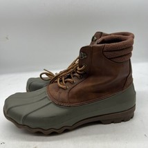 Sperry Top Sider Men’s Size 11 M Avenue Duck Boot Tan/Olive STS 23429 NIB - £42.84 GBP