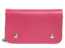 Longchamp Le Foulonne Wallet on a Chain Leather Crossbody ~NWT~ Gift Box... - £159.72 GBP