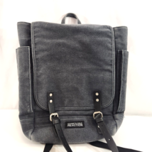 Kenneth Cole Reaction Canvas Backpack Factory Fade Blue / Gray - $28.84