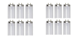 GE T12 Glass Tube Light Bulbs F40T12 - 40W, 1.5&quot;DIA, 48&quot;L - Cool White -... - $59.39