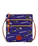 Baltimore Ravens Dooney &amp; Bourke Women&#39;s Team Color North/South Triple Z... - $147.19 CAD