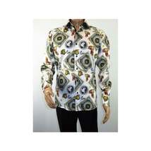 Mens Sports Dress Shirts By AXXESS From Turkey 100% Egyptian Cotton 622-12 White image 7