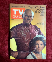 TV Guide 1972 Yul Brynner Samantha Eggar Anna and the King Sept 16-22 NYC Metro - £9.57 GBP