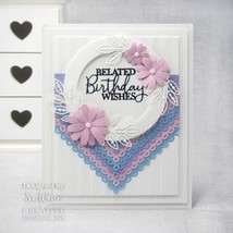 Creative Expressions Craft Dies By Sue Wilson Noble Collection  Scallope... - $31.46