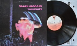 Black Sabbath Paranoid Victoria Records Spain Press iron man Vinyl LP 1984 EX - $79.19