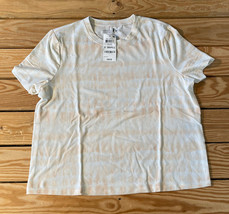 international concepts NWT $39.50 Women’s tie dye t Shirt Size XS white Peach T6 - £11.79 GBP
