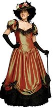 Deluxe Belle Watling Saloon Madame Costume- Theatrical Quality (Large) Copper - £226.84 GBP+