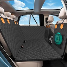 Back Seat Extender For Dogs,Waterproof Dog Car Seat Cover With Hard Bottom Suppo - £55.59 GBP