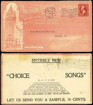 American Baptist Publication Society F &amp; B 1903 Advertising Cover - Stua... - £16.51 GBP