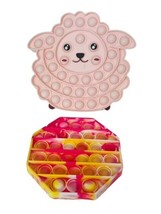 Lamb Sheep Fidget Stress Relief Toy Lot Anxiety Squishy Squeeze Game Pop... - $19.75