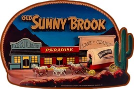 Sunny Brook Whiskey Laser Cut Metal Advertisement Sign - $69.25