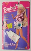 1993 Barbie Sun Charm Fashions Bracelet Charms Swimsuit 10798 Mattel - £11.76 GBP