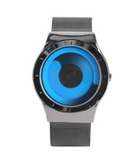 Unique Gradual Change Color Quarzt Wristwatch for Men Turntable Watch No... - £30.62 GBP
