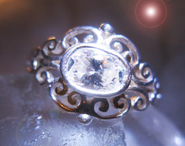 Haunted Ring 7 Crystal Keys Extraordinary Powers Magick Mystical Treasures - £178.54 GBP