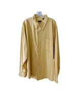 IZOD Men&#39;s Multicolor Vertical Striped Long Sleeve Shirt - Yellow, White... - €20,55 EUR