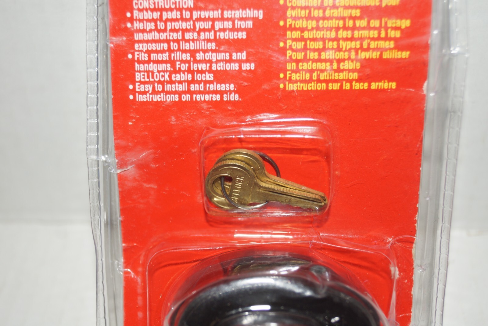 BELLOCK KEYED TRIGGER LOCK MODEL B100KA.  FREE SHIPPING Item image 5