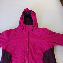 Columbia WL4024 Omni-Shield Women's Pink Full Zip Snap Hoodie Jacket Size XL image 14
