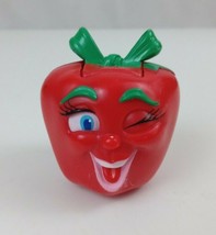 1993 McDonald&#39;s Food Fundamentals Ruby the Red Apple Transforming Happy ... - $4.84