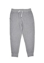 Polo Ralph Lauren Sweatpants Mens L Grey Jogger Cuffed Lounge Midweight - £26.95 GBP