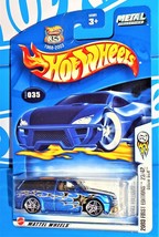 Hot Wheels 2003 First Editions 23/42 #35 Boom Box Mtflk Blue w/ PR5s Flames - £2.23 GBP