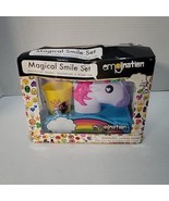 Emojination 3-Piece Magical Smile Toothbrush and Unicorn Holder Set (R-L) - $4.48