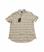 Ben Sherman Linen Blend Button Down Shirt Men&#39;s Medium NWT - $41.14 CAD
