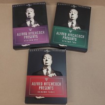 Alfred Hitchcock Presents Dvd Box Sets The Complete Seasons 1, 2, &amp; 3 Euc - £19.30 GBP