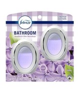 Febreze Small Spaces Bathroom Air Freshener, Southern Lilac Mornings, Qty 2 - $11.79