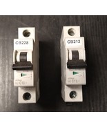 (2) EATON FAZ-C13/1-SP Miniature circuit breaker (MCB), 13 A, 1p ⭐️(LOT ... - $19.68 CAD