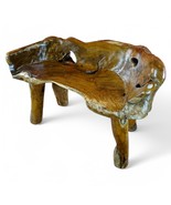 Garden Bench Teak Root Wood Solid Wood Rustic Real Wood New - $17,657.18 MXN