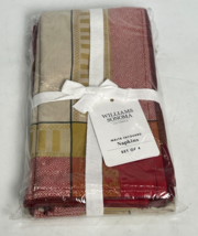 NEW Williams Sonoma Malta Jacquard Napkins Tablecloths (Set of 4) - Sealed - $32.66