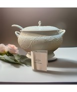 Lenox Opal Innocence Carved Tureen &amp; Ladle - $138.20 CAD
