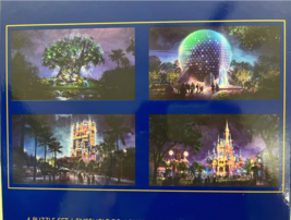 Walt Disney World 50th Anniversary Four Parks Puzzle Set NEW image 2